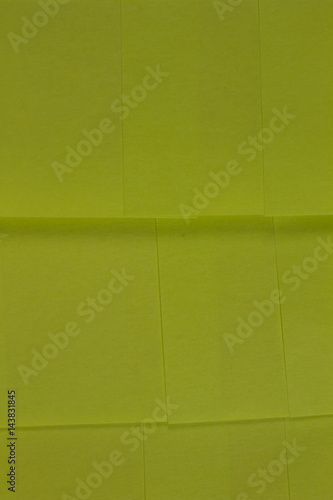 This is a photograph of Green Sticky notes background
