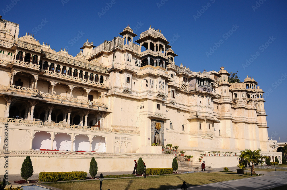 Indien - Rajasthan - Udaipur - Stadtpalast
