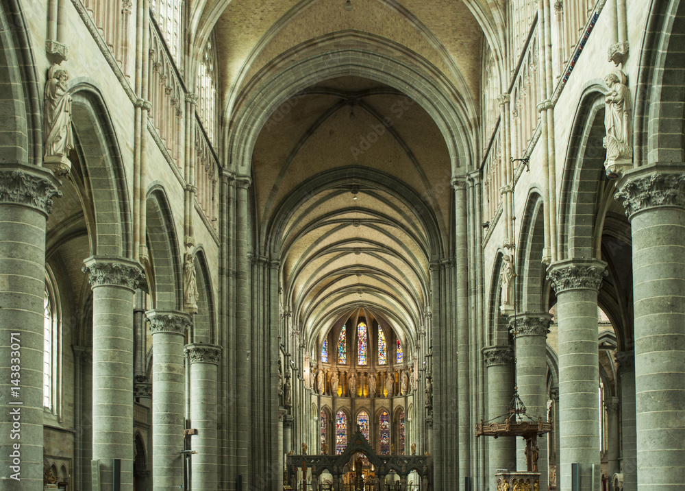 Ypres Cathedral interior