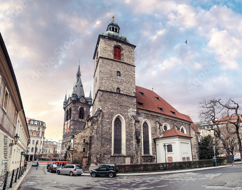 Photography PRAGUE, CZECH REPUBLIC - 18 MARCH, 2017: Catholic Church chapel of St
