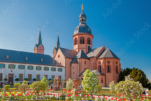 Einhard-Basilika in Seligenstadt am Main, Hessen photo