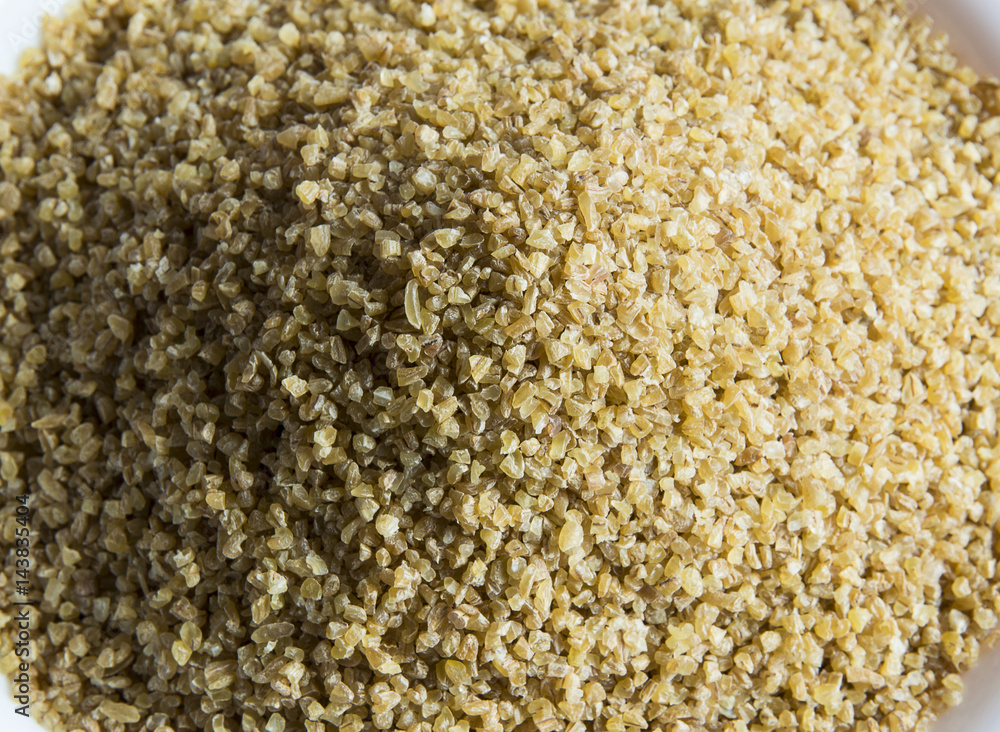 Raw couscous texture Raw couscous texture