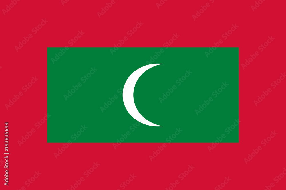 Флаг Мальдив