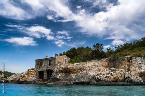 Cala Mondrago, Natural park Mondrago, Santanyi, Malorca, Spain photo