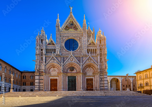 Siena Cathedral Santa Maria Assunta (Duomo di Siena) in Siena, Tuscany, Italy