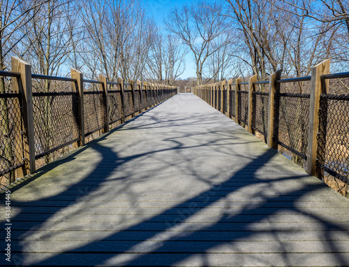 Boardwalk across the sky photo