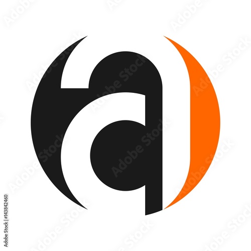 letter logo vector. 