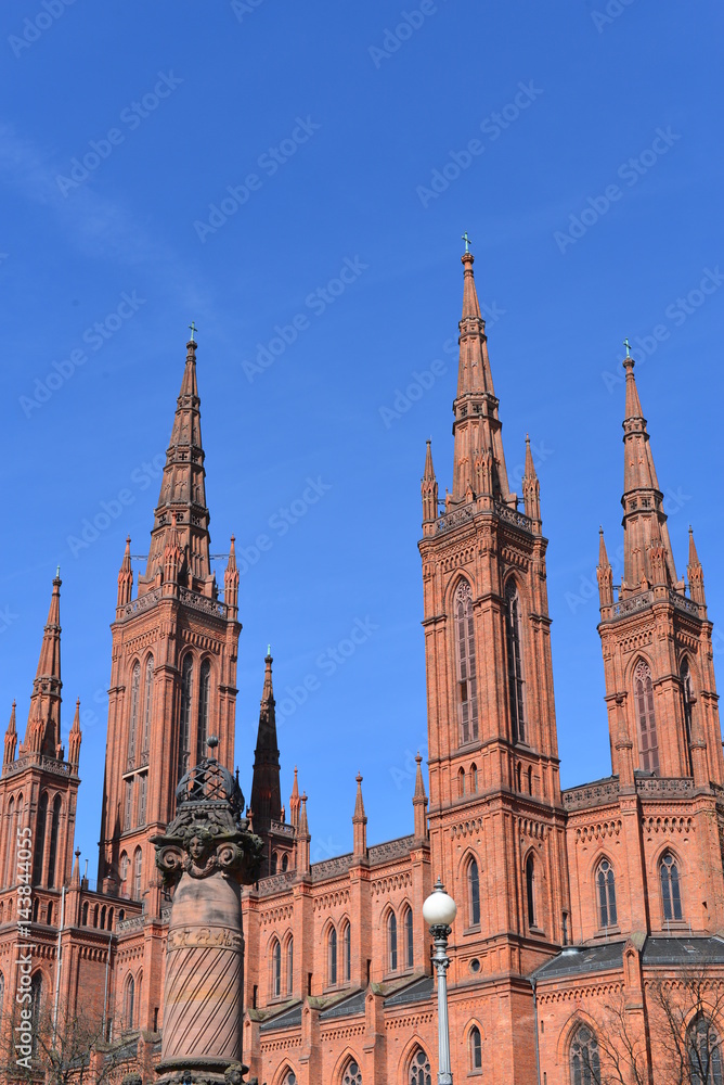 Obraz premium Marktkirche (Wiesbaden)