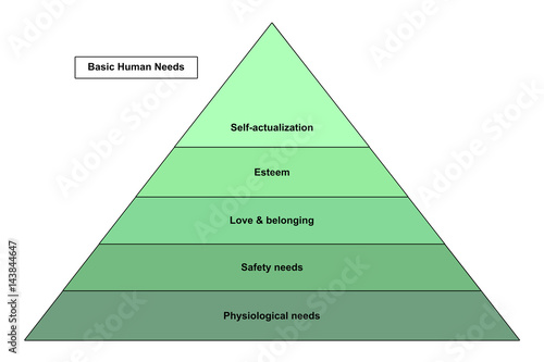 Basic Human Needs, Bedürfnispyramide