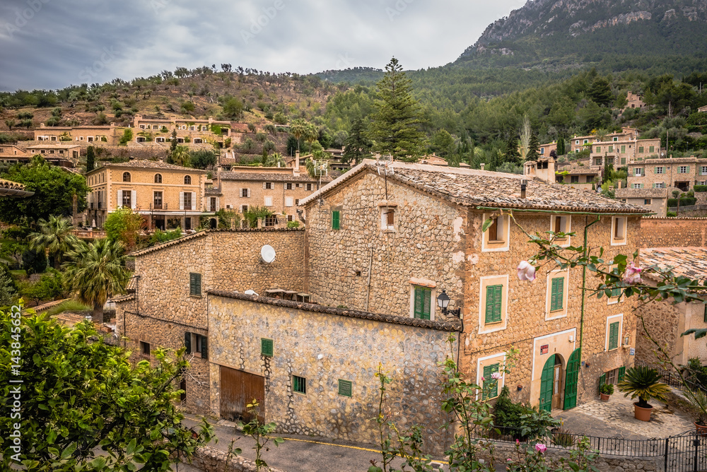 Deia - old village in the mountain of Mallorca, Spain - Europe