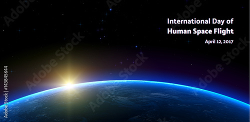  International day of human space flight. Big dipper and little dipper.