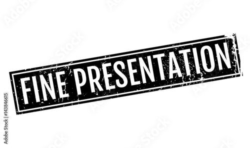 Fine Presentation rubber stamp. Grunge design with dust scratches. Effects can be easily removed for a clean, crisp look. Color is easily changed.