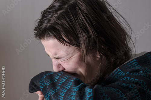 Crying girl_real emotion