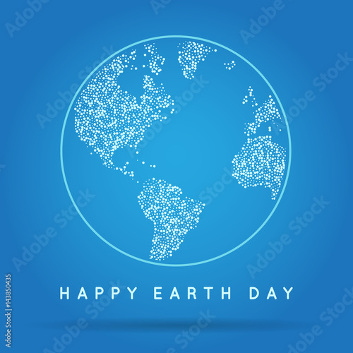 Vector Earth Day, Eco Day Illustration