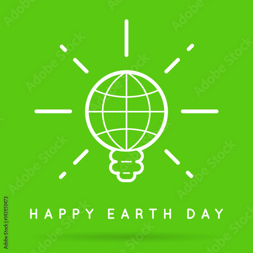 Vector Earth Day, Eco Day Illustration