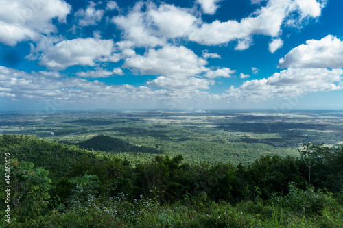 panoramic view of las terrazas, pinar del rio, Cuba.