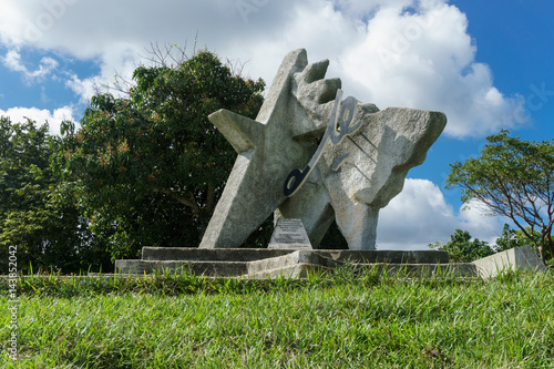 Quadro su tela Che Guevara monument in las Terrazas, Pinar del rio