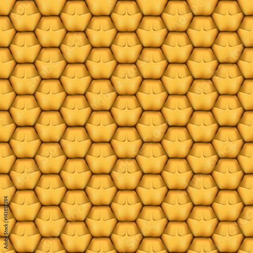 Pineapple texture seamless pattern background vector tropical illustration
