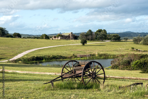 Sunny day in the countryside of Uruguay