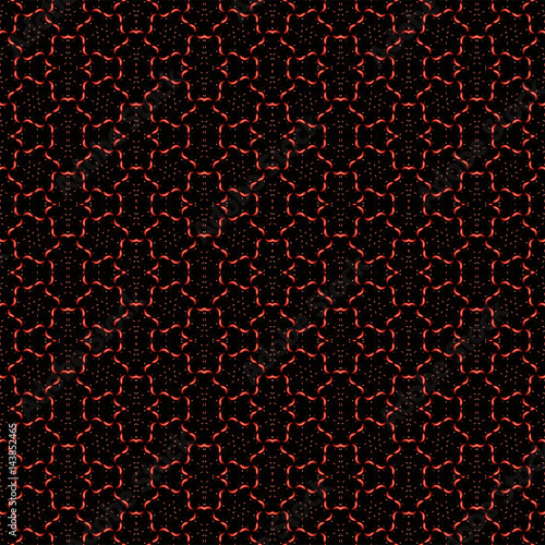 Abstract rhombus pattern seamless texture of geometric figures colored.