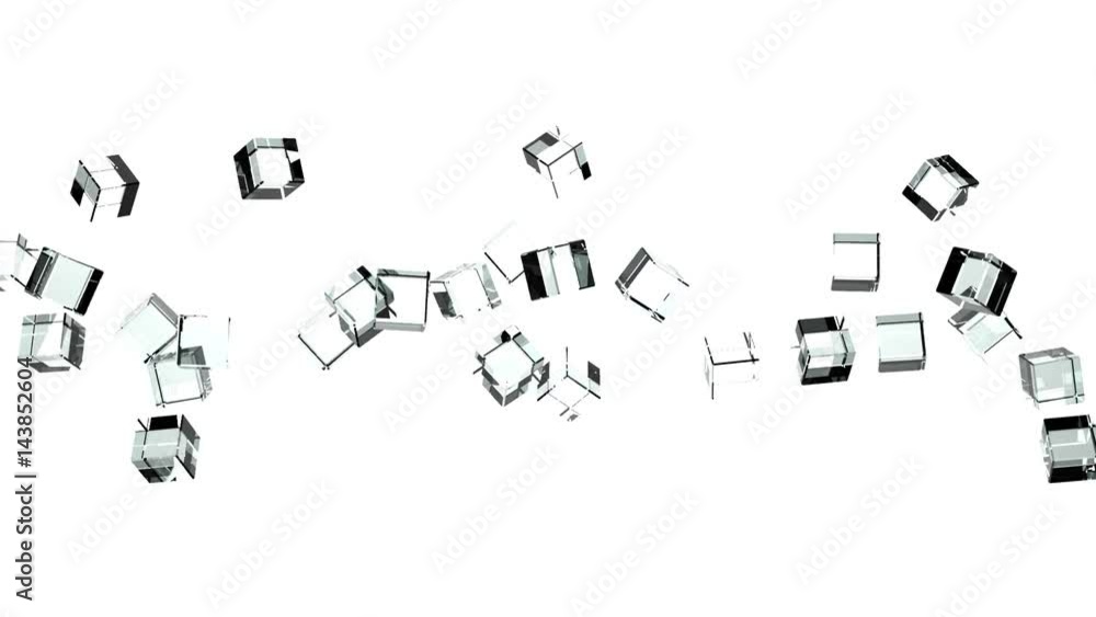 Glass Cubes Abstract On White Background.
Loop able 3DCG render Abstract Animation. Glass Cubes Abstract On White Background.
Loop able 3DCG render Abstract Animation.