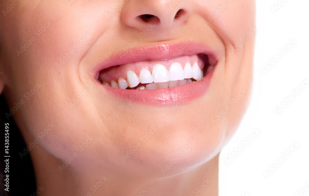 Beautiful woman smile. Beautiful woman smile.
