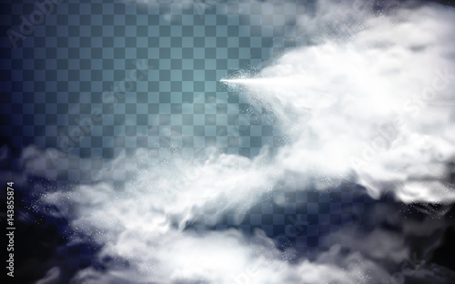 spray special effect