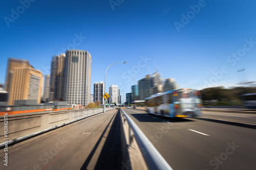 Sydney city's road traffic © 孤飞的鹤