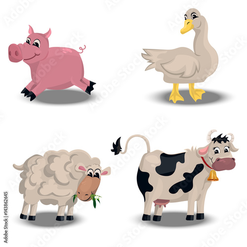 farm animals set