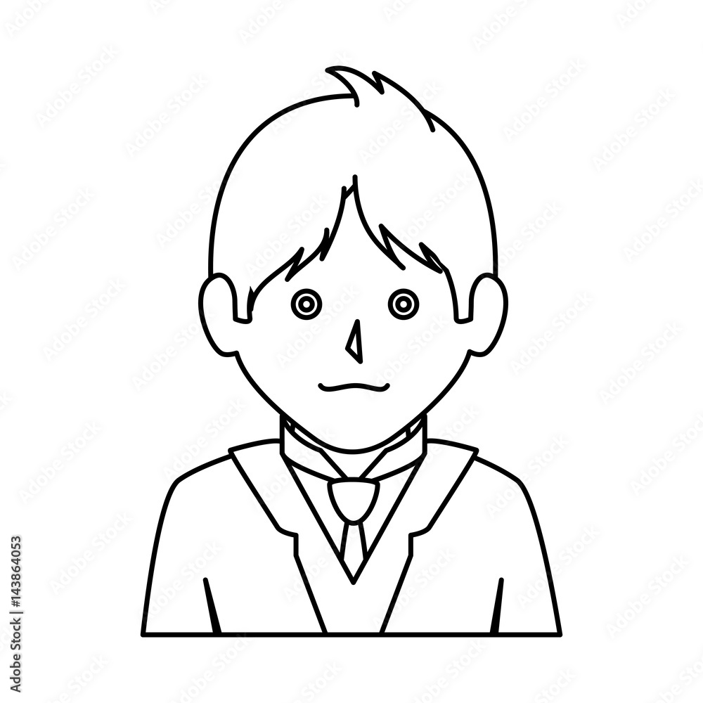 young businessman avatar character young businessman avatar character