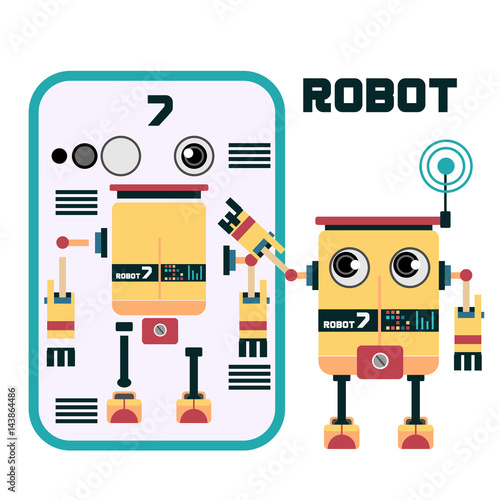 Robot character design