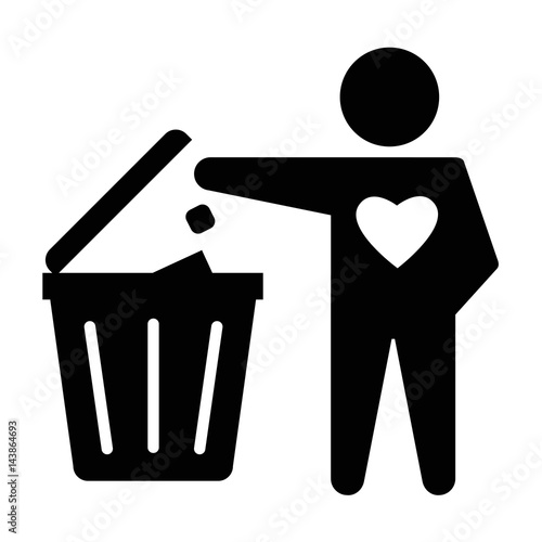 dont litter sign