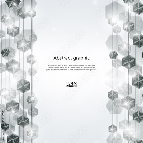 Diamond Lines Background. Eps10 Vector illustration.