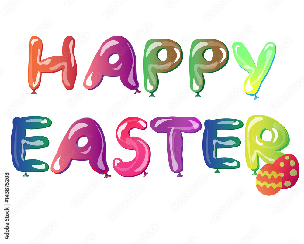Text Featuring Easter Greetings Text Featuring Easter Greetings
