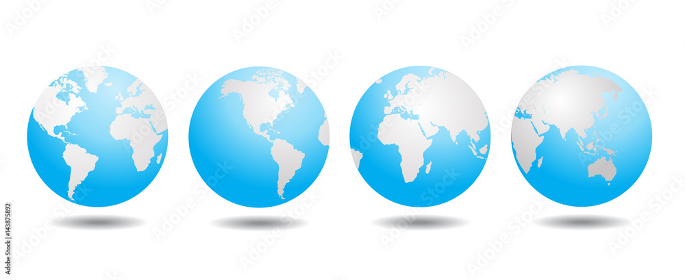 world globe vector