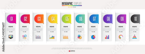 Infographics design template