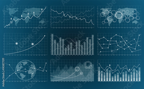 Digital charts and screen interface