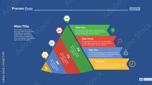 Four Points Comparison Slide Template