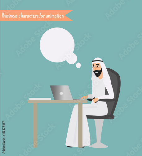 Thinking man with question mark