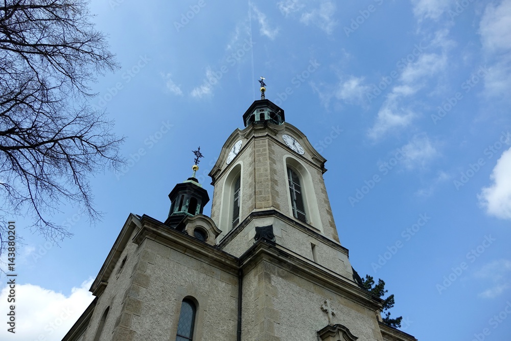 kirche in grünhain-beierfeld