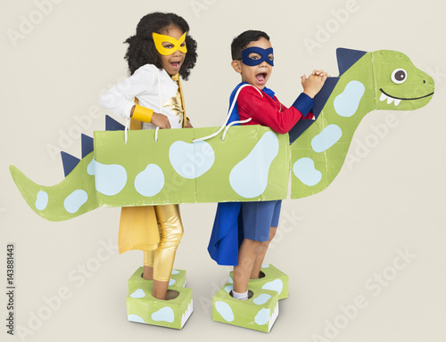Little Kids Superherokids Dinosaur Costume photo