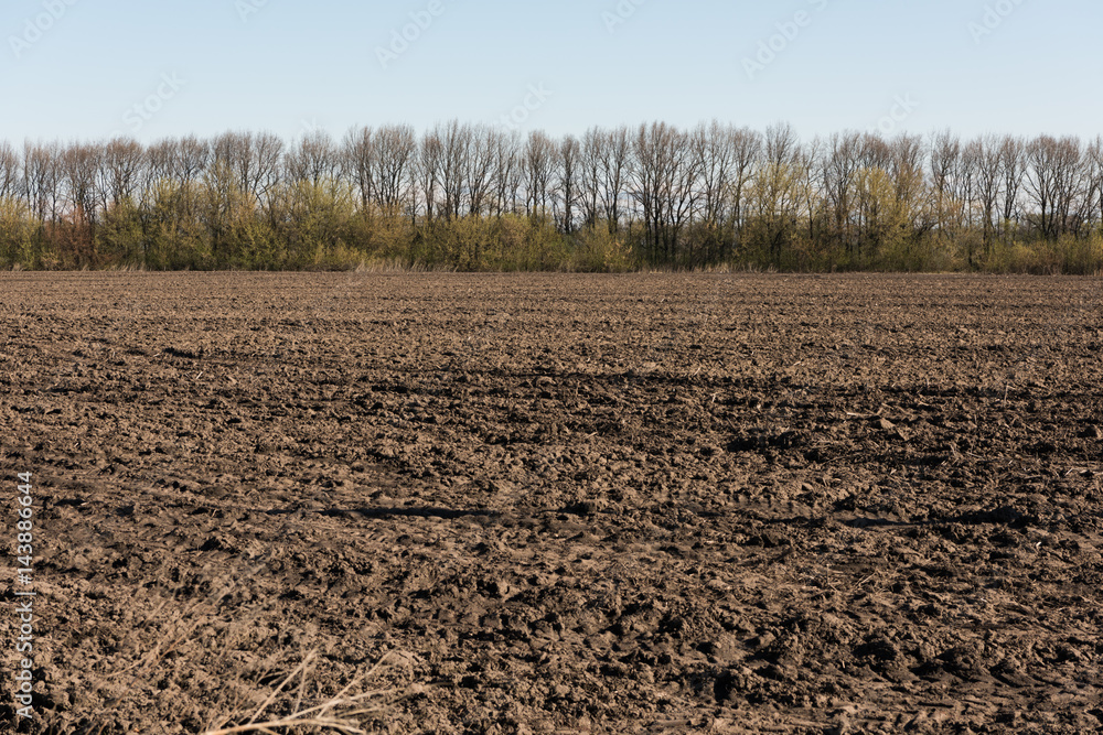 Plowed field Plowed field