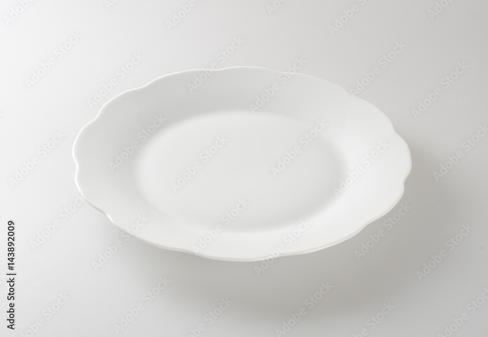 plate or empty plate on a background. plate or empty plate on a background.