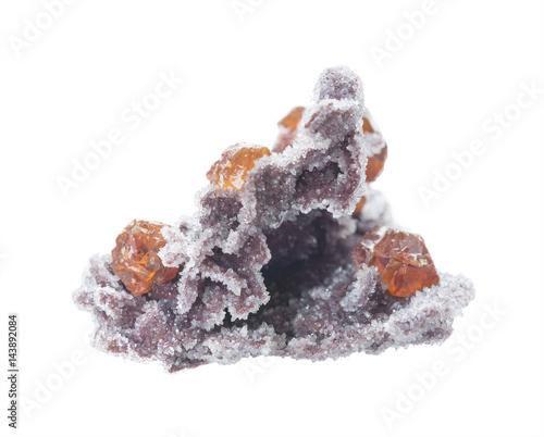 Sphalerite on a matrix with...