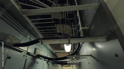 Wallpaper Mural Power cables of electric equipment Torontodigital.ca