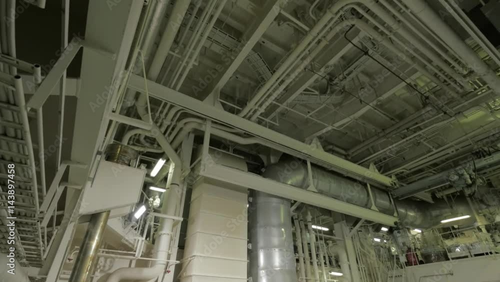 Engine room of ship Engine room of ship