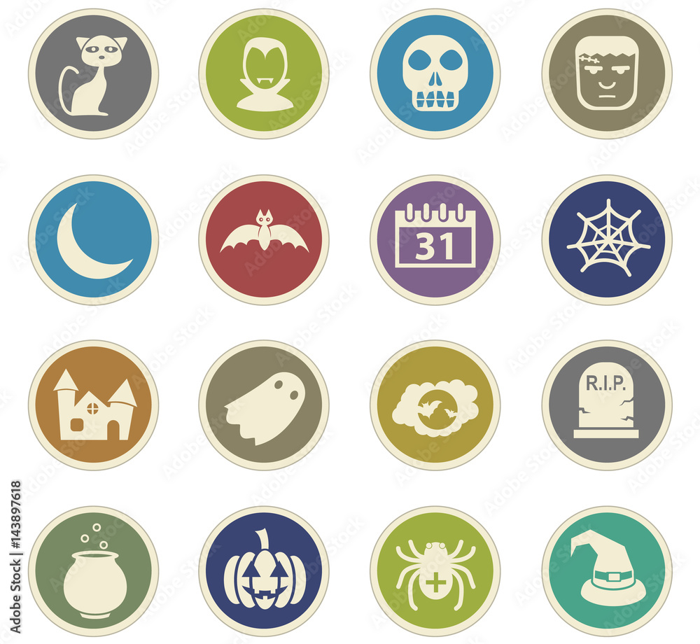 halloween icon set halloween icon set