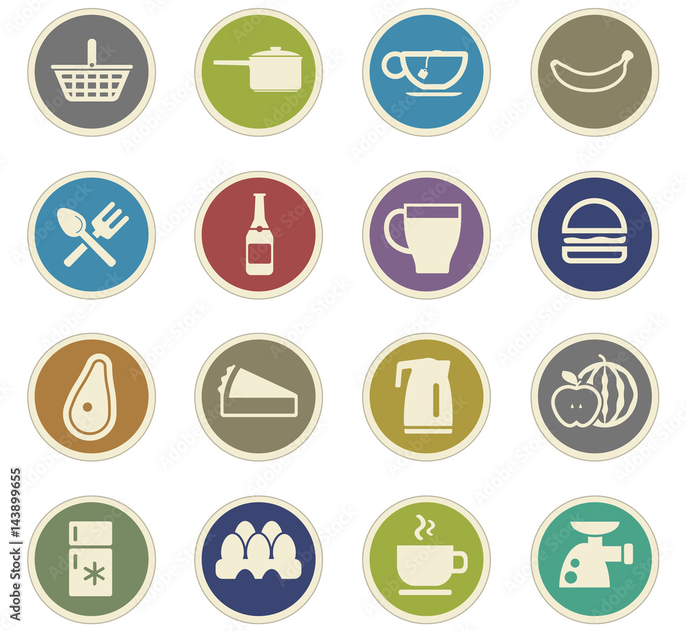 kitchen icon set kitchen icon set