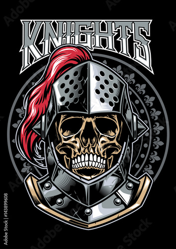Skull of Knight Warrior