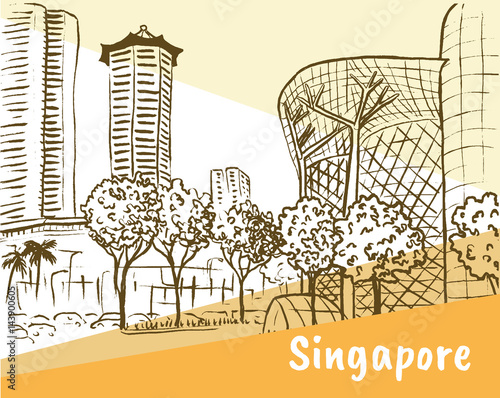 Orchard Road in Singapore